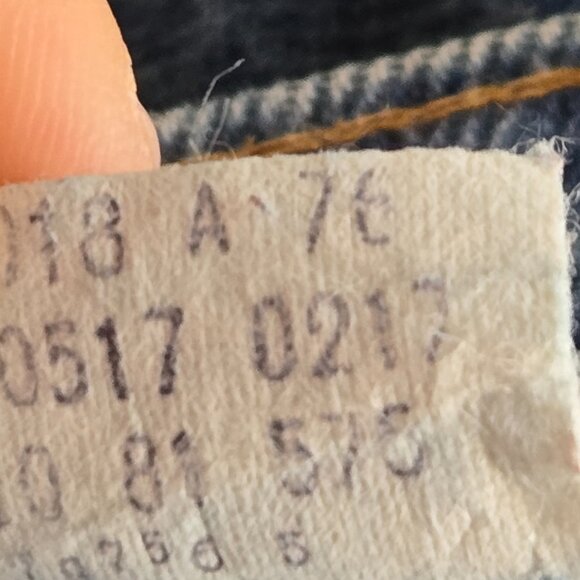 LEVIS Vintage 1981 Orange Tab 517 Jeans Size 33x32 20517-0217 - Picture 16 of 16